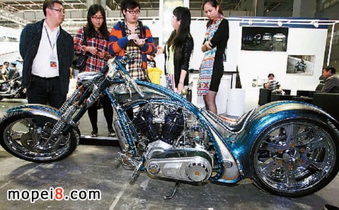 價值500多萬元的kodlin摩托車