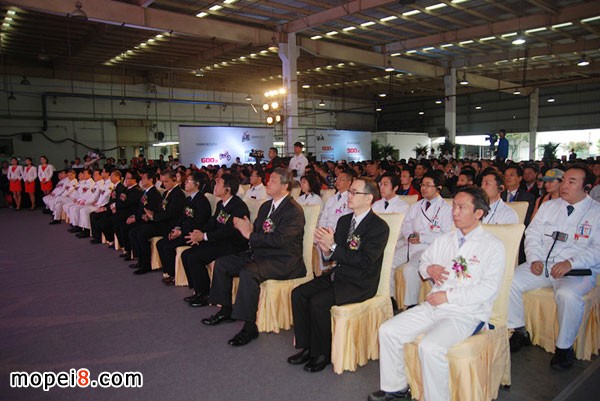 五羊-本田第1000萬輛精品摩托車下線暨品牌形象升級發布儀式現場出席嘉賓