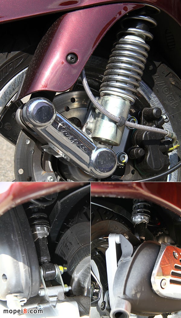意大利比亞喬Vespa摩托車減震器