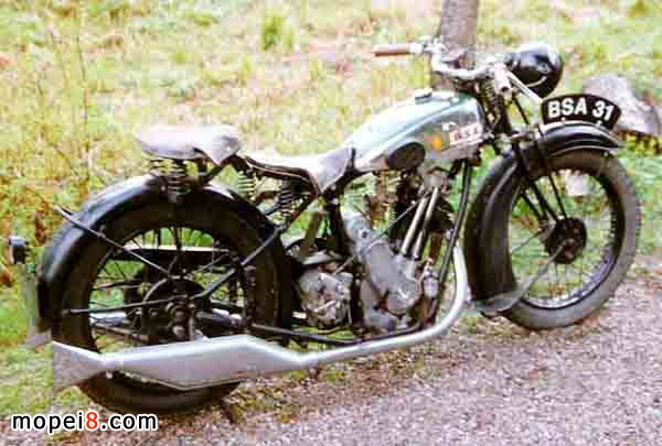 1928 BSA Sloper一戰(zhàn)時(shí)期最美的摩托車