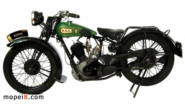 1928 BSA Sloper一戰(zhàn)時(shí)期最美的摩托車