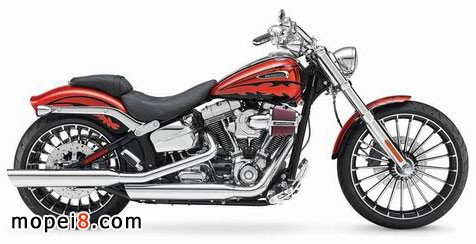 2014年款哈雷摩托車CVO突圍