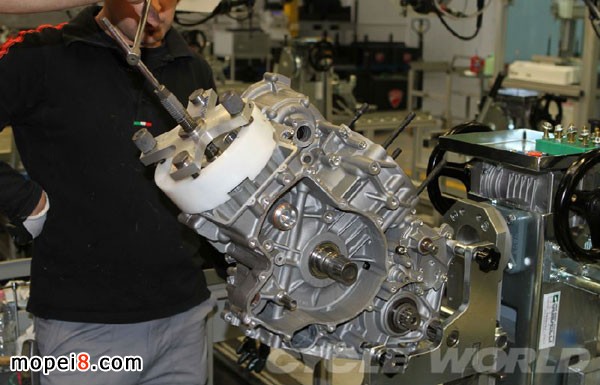 Ducati1199Panigale發動機裝配線大揭秘