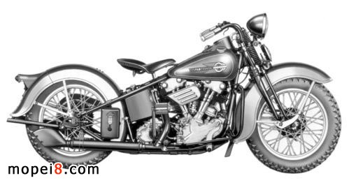 哈雷EL搭載了拳頭發動機