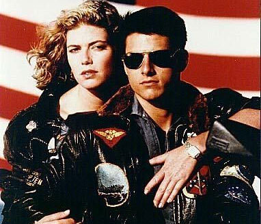 《壯志凌云》中的阿湯哥與川崎Ninja GPZ900