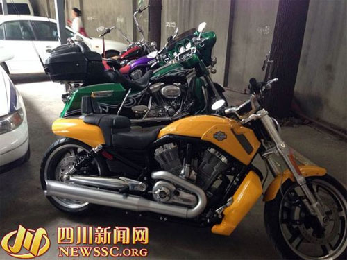 哈雷摩托車為活動助陣