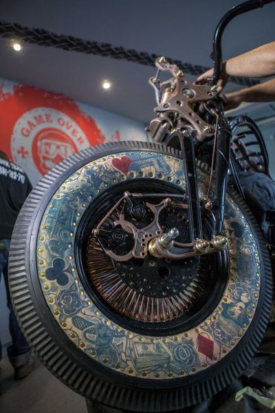 紋身摩托車讓人嘆為觀止的摩托車藝術(shù)品