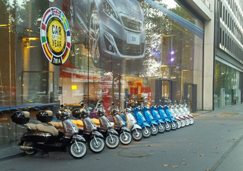 標致摩托Django巴黎車展復古亮相