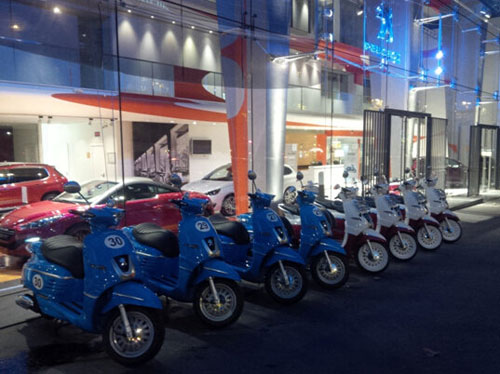 標致摩托Django巴黎車展復古亮相