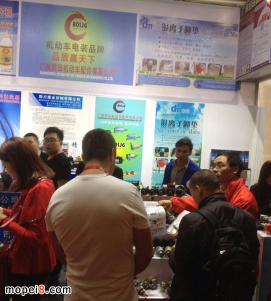 博士精工參展2014秋季廣州摩配會