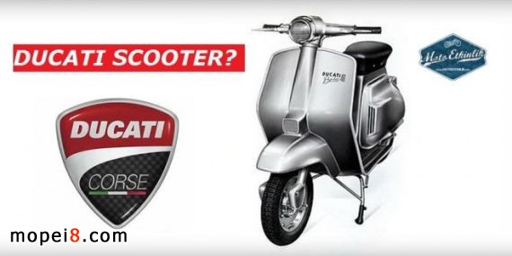 Vespa式樣的48cc、80cc、94cc的杜卡迪Brio踏板摩托車