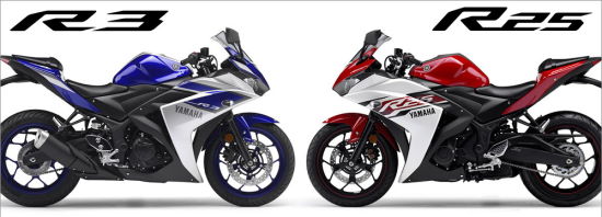 雅馬哈YZF-R3和R25摩托車的區別