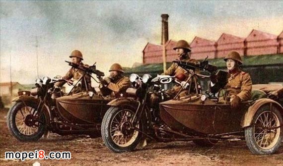 陸王系列摩托成為日軍侵華戰爭的罪惡之源