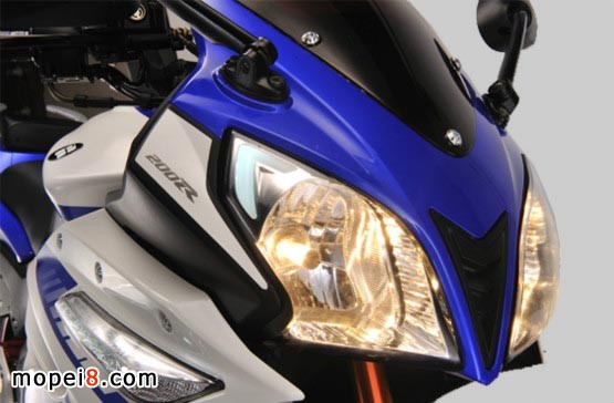 隆鑫新款運動機車GP200R