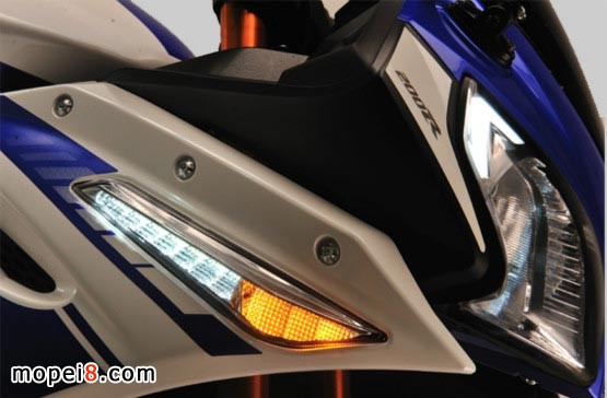 隆鑫新款運動機車GP200R