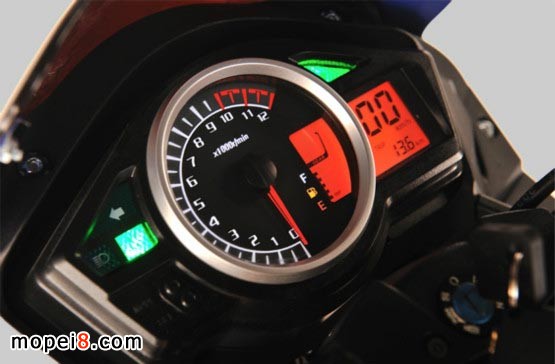 隆鑫新款運動機車GP200R