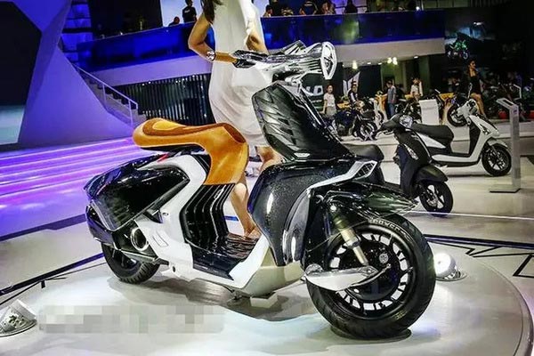 雅馬哈發(fā)布帶翅膀的踏板車