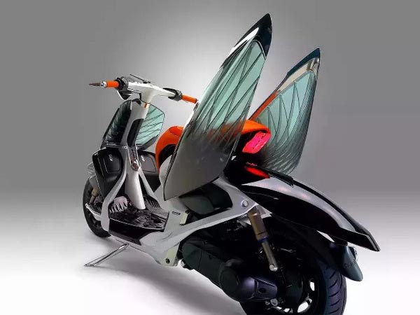 雅馬哈發(fā)布帶翅膀的踏板車