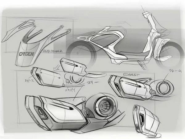 雅馬哈發(fā)布帶翅膀的踏板車