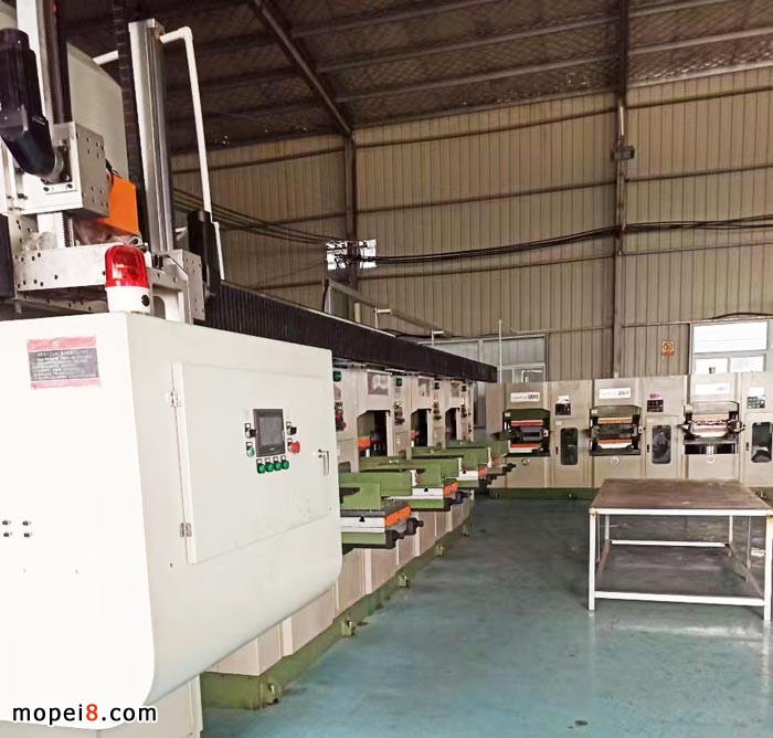 安徽相馳車業有限公司引進全自動剎車片生產線